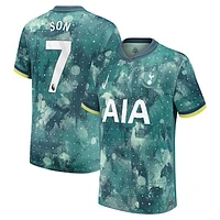 Men's Nike Son Heung-Min Green Tottenham Hotspur 2024/25 Third Replica Player Jersey