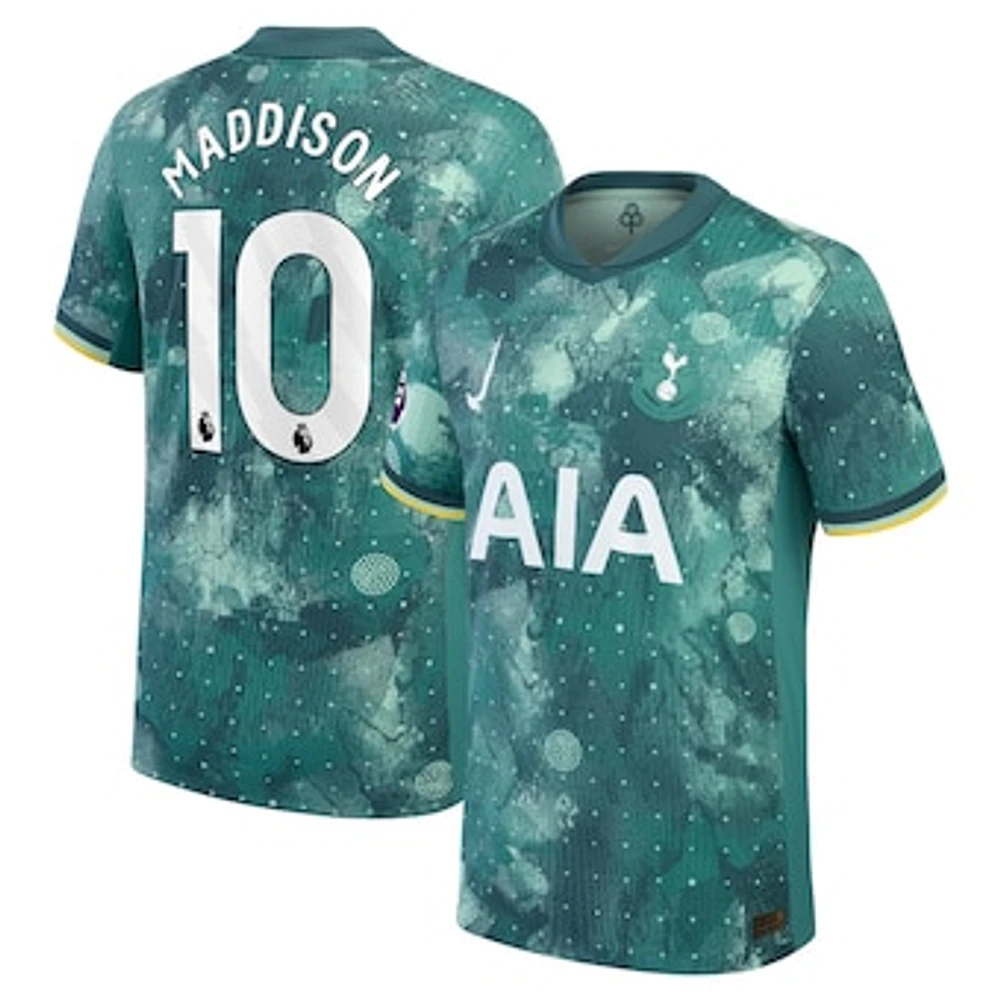 Men's Nike James Maddison Green Tottenham Hotspur 2024/25 Third Authentic Player Jersey