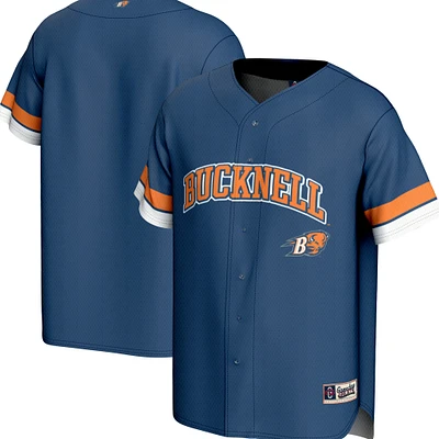 Men's GameDay Greats Blue Bucknell Bison Spirit Baseball Jersey