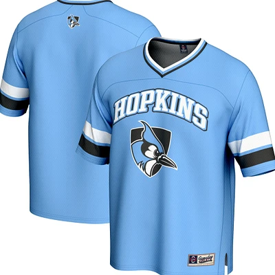 Youth  GameDay Greats Light Blue Johns Hopkins Jays Spirit Football Jersey