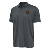 Men's Antigua Charcoal Atlanta United FC Big & Tall Ellipse Polo