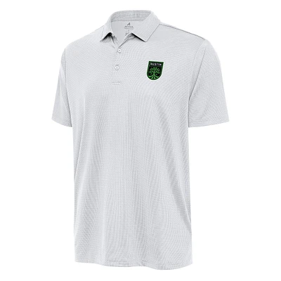 Men's Antigua White Austin FC Big & Tall Ellipse Polo