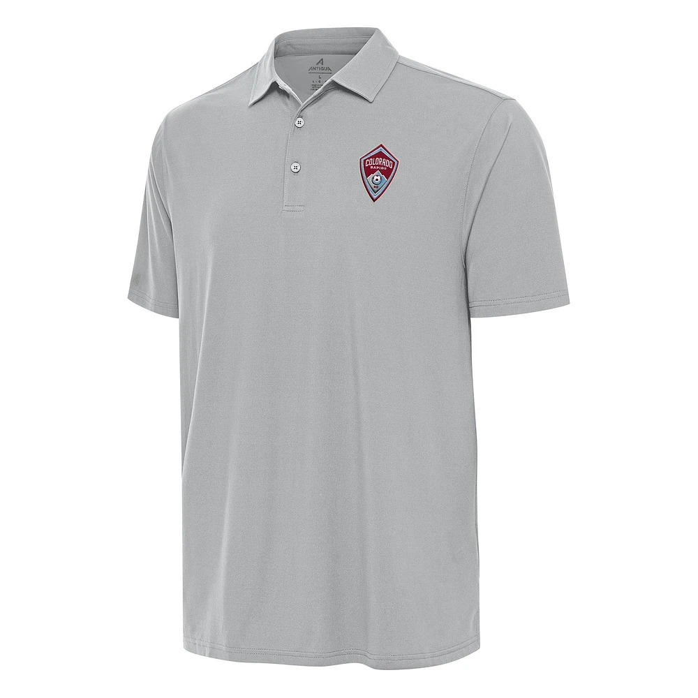 Men's Antigua Gray Colorado Rapids Era Polo