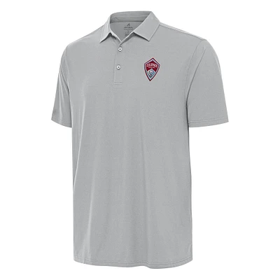 Men's Antigua Gray Colorado Rapids Era Polo