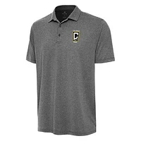 Men's Antigua Heather Columbus Crew Scheme Polo