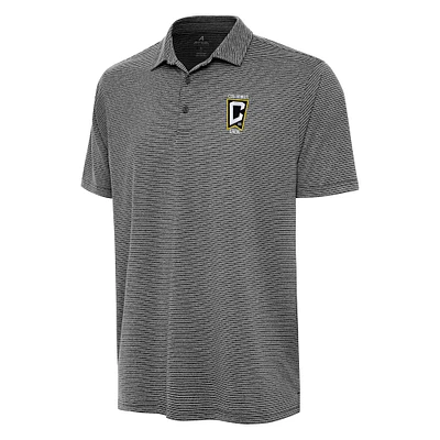 Men's Antigua Heather Columbus Crew Scheme Polo