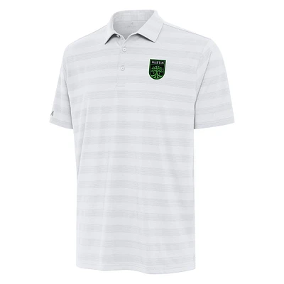 Men's Antigua White Austin FC  Tunnel Polo