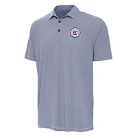 Men's Antigua Navy/White Chicago Fire Twine Polo