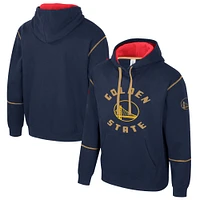 Unisex Stadium Essentials Navy Golden State Warriors 2024/25 City Edition Monument Pullover Hoodie