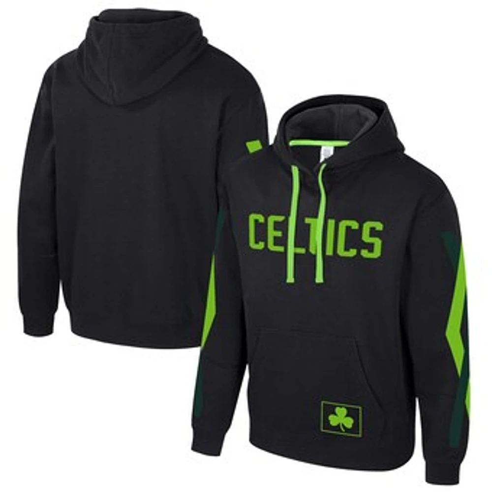 Unisex Stadium Essentials Black Boston Celtics 2024/25 City Edition Star Pullover Hoodie