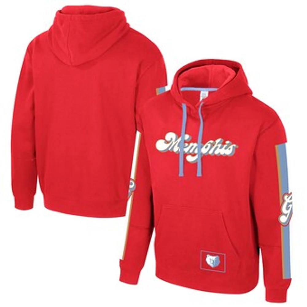 Unisex Stadium Essentials Red Memphis Grizzlies 2024/25 City Edition Star Pullover Hoodie