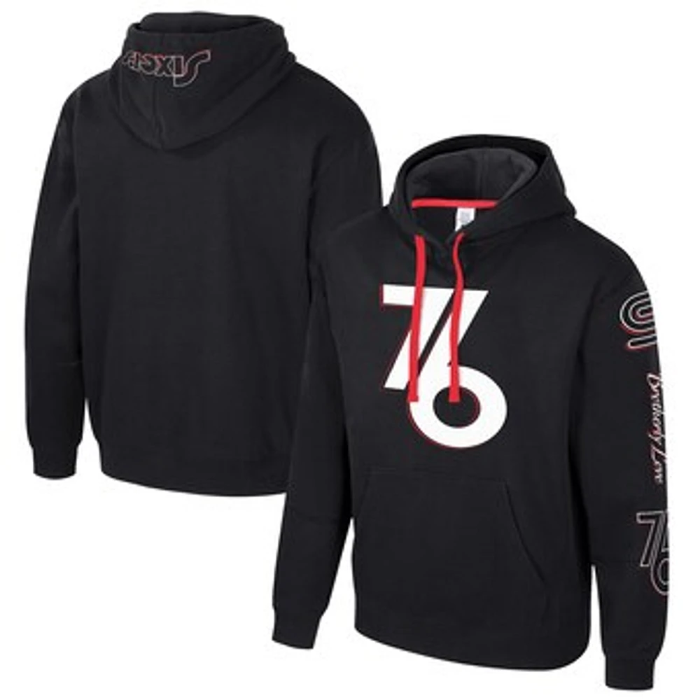 Unisex Stadium Essentials Black Philadelphia 76ers 2024/25 City Edition Elementized Pullover Hoodie