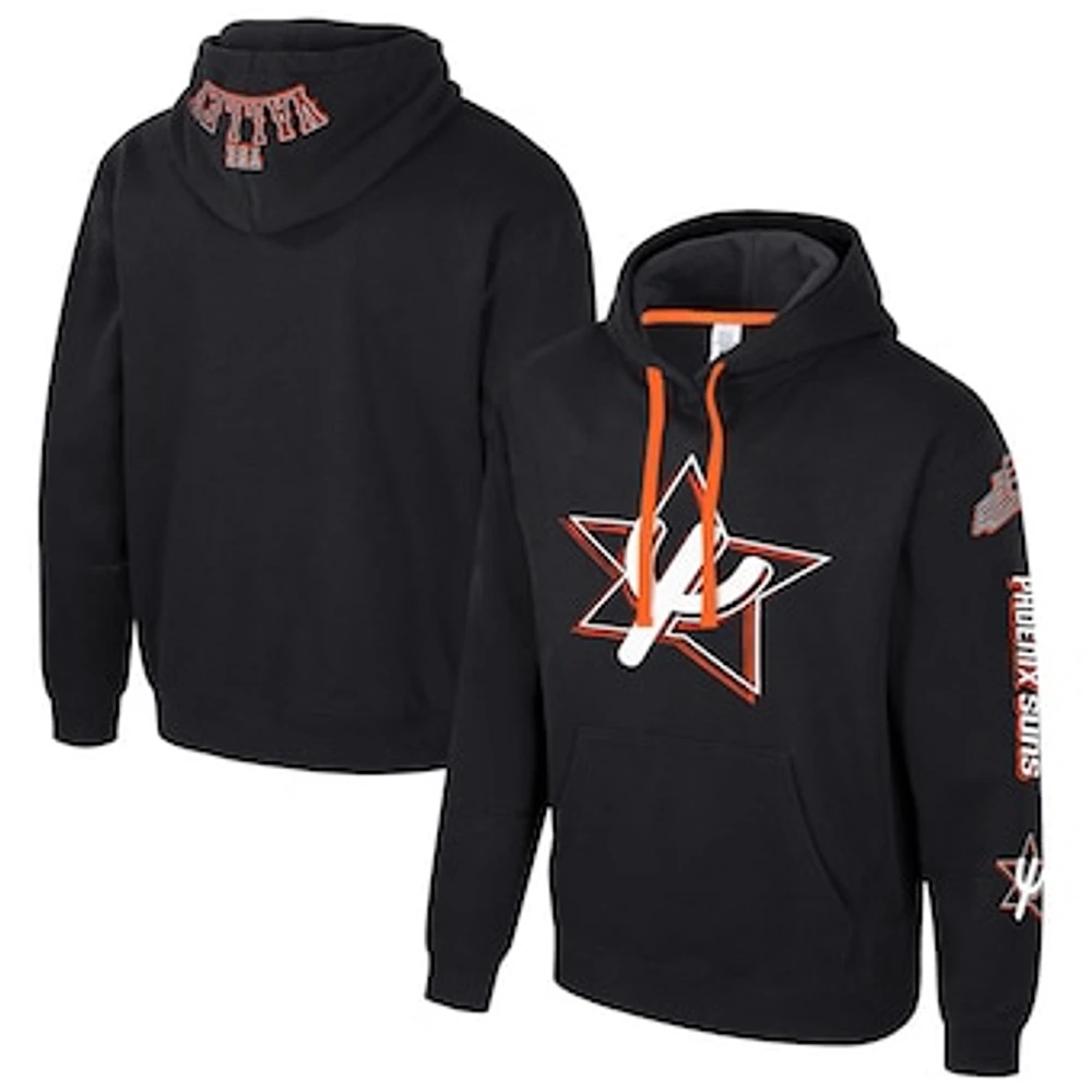 Unisex Stadium Essentials Black Phoenix Suns 2024/25 City Edition Elementized Pullover Hoodie