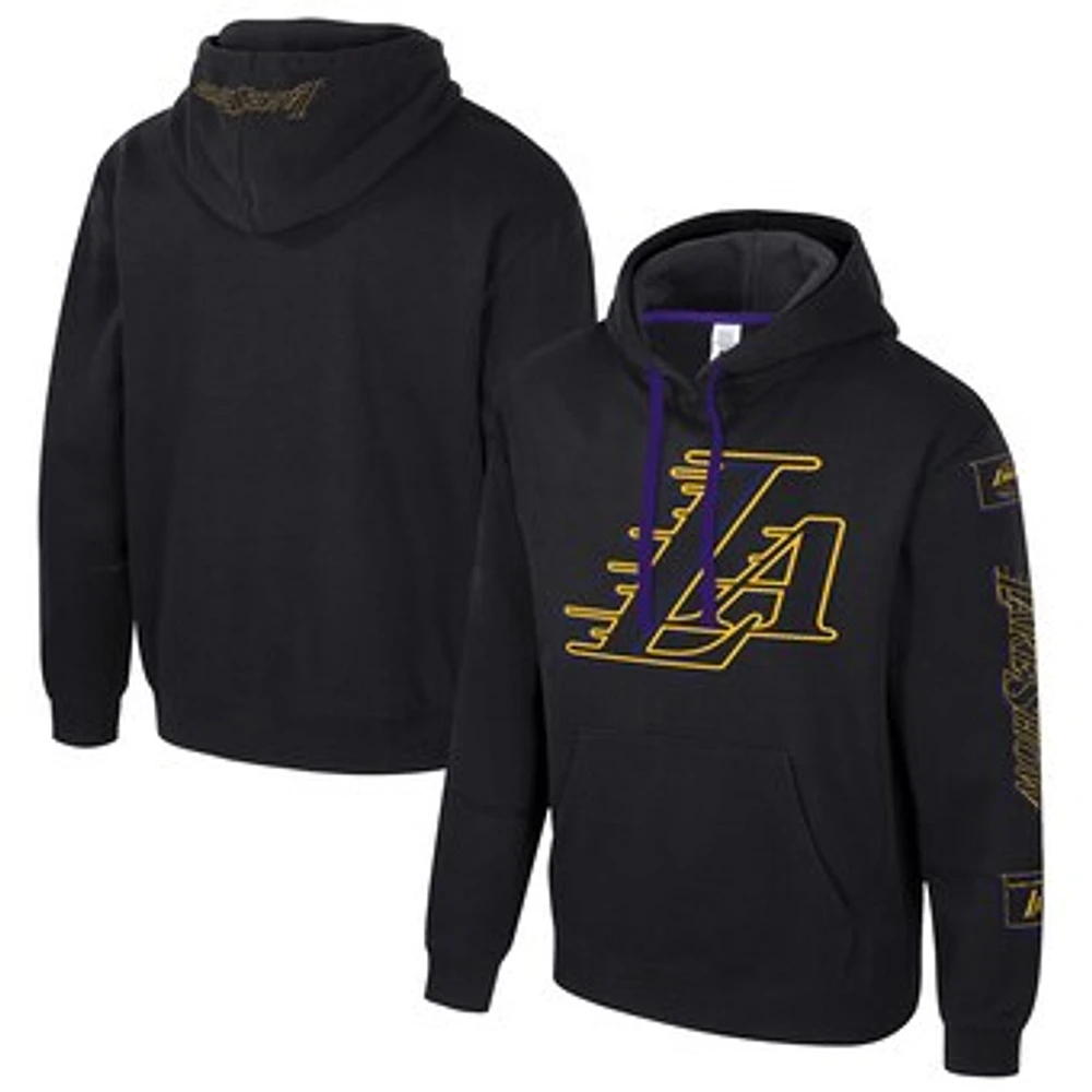 Unisex Stadium Essentials Black Los Angeles Lakers 2024/25 City Edition Elementized Pullover Hoodie