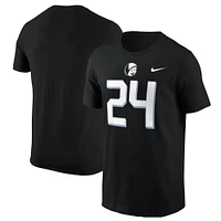 Men's Nike #24 Black UCF Knights 2024 Space Game Jersey T-Shirt