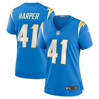 Women's Nike Thomas Harper  Powder Blue Los Angeles Chargers Team Game Jersey