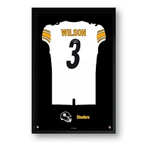 Russell Wilson Pittsburgh Steelers Framed 27" x 39" Jersey Art Print