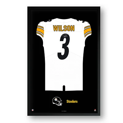 Russell Wilson Pittsburgh Steelers Framed 27" x 39" Jersey Art Print