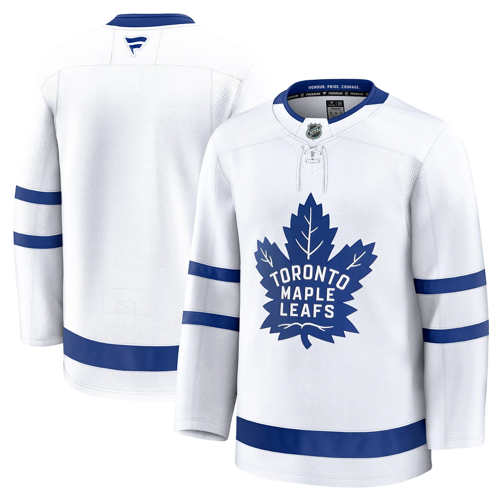 Men's Fanatics White Toronto Maple Leafs Away Premium Jersey