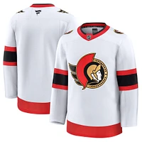 Men's Fanatics White Ottawa Senators Away Premium Jersey