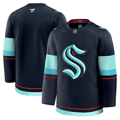 Men's Fanatics Deep Sea Blue Seattle Kraken Home Premium Jersey