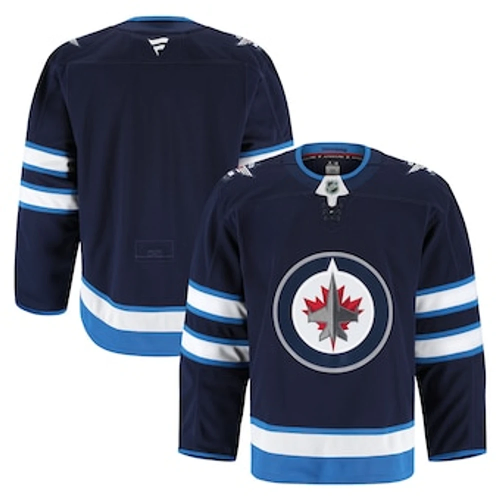 Men's Fanatics Navy Winnipeg Jets Home Authentic Pro Jersey