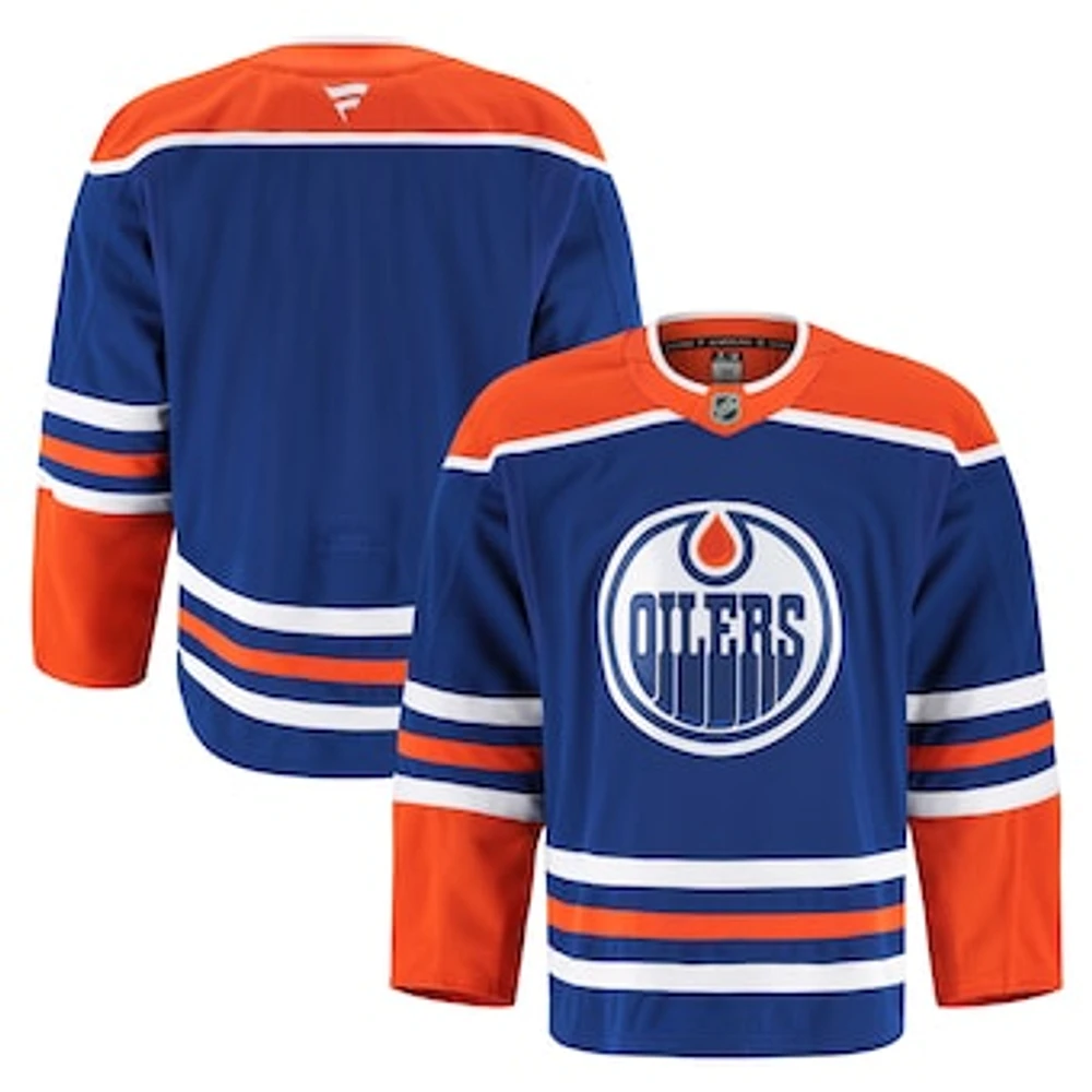 Men's Fanatics Royal Edmonton Oilers Home Authentic Pro Jersey