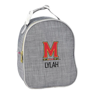 Youth Chad & Jake Maryland Terrapins Personalized Primary Logo Insulated Lunch Bag