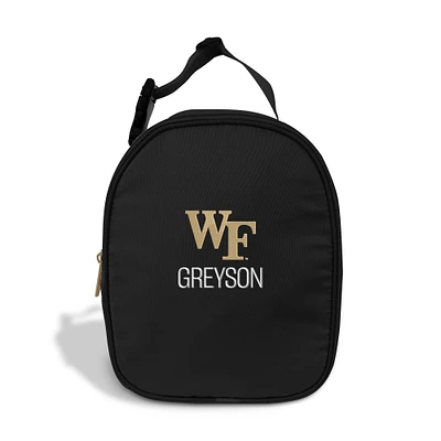 Youth Chad & Jake Wake Forest Demon Deacons Personalized Primary Logo Insulated Lunch Bag