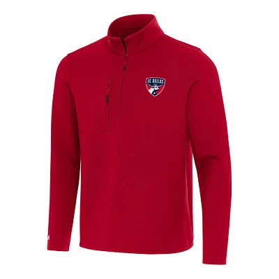 Men's Antigua FC Dallas Insider Quarter-Zip Jacket