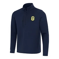 Men's Antigua Navy Nashville SC Insider Quarter-Zip Jacket