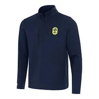Men's Antigua Navy Nashville SC Insider Quarter-Zip Jacket