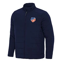 Men's Antigua Navy FC Cincinnati Swelter Full-Zip Jacket