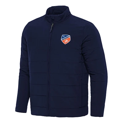 Men's Antigua Navy FC Cincinnati Swelter Full-Zip Jacket