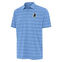 Men's Antigua Light Blue Minnesota United FC  Tunnel Polo