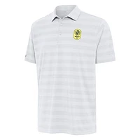 Men's Antigua White Nashville SC  Tunnel Polo