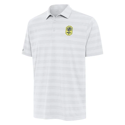 Men's Antigua White Nashville SC  Tunnel Polo