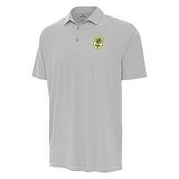 Men's Antigua Gray/White Nashville SC Twine Polo