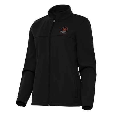 Women's Antigua Houston Dynamo FC Links 2 Full-Zip Golf Jacket