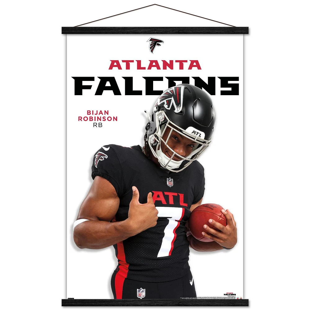 Bijan Robinson Atlanta Falcons 22.4" x 34" Player Poster