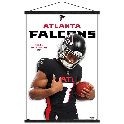 Bijan Robinson Atlanta Falcons 22.4" x 34" Player Poster