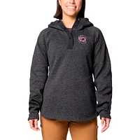 Women's Columbia Black South Carolina Gamecocks Sweater Weather Raglan Pullover Hoodie