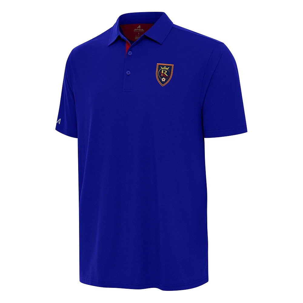 Men's Antigua Royal/Red Real Salt Lake Era Polo