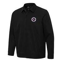Men's Antigua New England Revolution Pivot Full-Zip Jacket