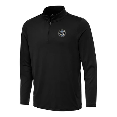 Men's Antigua Philadelphia Union Reprocess Quarter-Zip Jacket