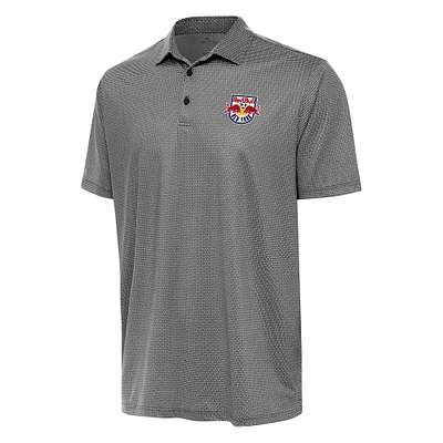 Men's Antigua White/Black New York Red Bulls Rings Polo