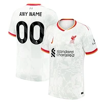 Youth Nike  White Liverpool 2024/25 Third Custom Replica Jersey