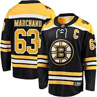 Men's Fanatics Brad Marchand Black Boston Bruins Home Premier Breakaway Player Jersey