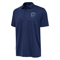 Men's Antigua Navy Sporting Kansas City Big & Tall Ellipse Polo