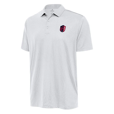 Men's Antigua White St. Louis City SC Big & Tall Ellipse Polo